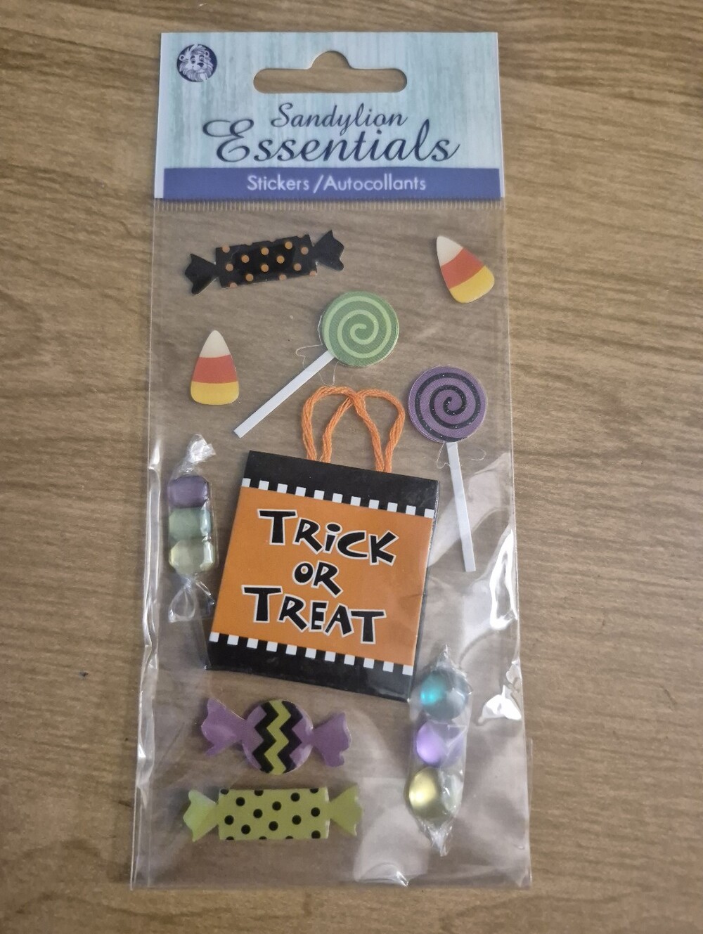 Sandylion Essentials Halloween Sticker Pack - Orange, Purple, Green